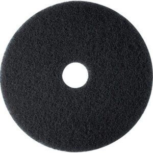 Coastwide Professional™ High Productivity 17" Stripper Floor Pad, Black, 5/Carton (CW22978)