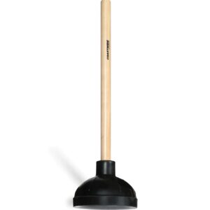 Coastwide Professional™ 20" Toilet Plunger, Black (CW56805)