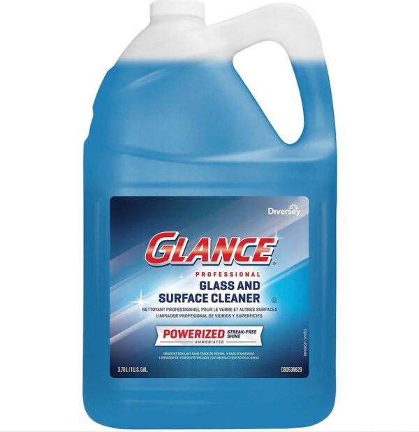 Glance® Powerized Professional Glass & Surface Cleaner, 1 Gallon (CBD540311)