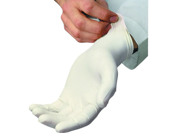 Ambitex L5201 Series Powder-Free Cream Latex Gloves, Large, 100 Box (LLG5201)(2)