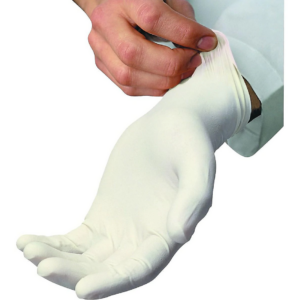 Ambitex L5201 Series Powder-Free Cream Latex Gloves, Small, 100 Box (LSM5201)