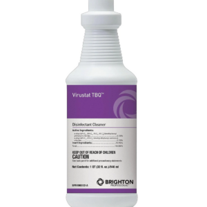 Brighton Professional™ Virustat TBQ™ Disinfectant Cleaner, Lemon Scent, 32 Oz., 12 Ct