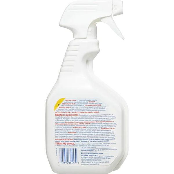 Clorox Clean-Up Toilet & Bathroom Cleaner, Nature, 32 oz., 9 Carton (35417CT)(3)