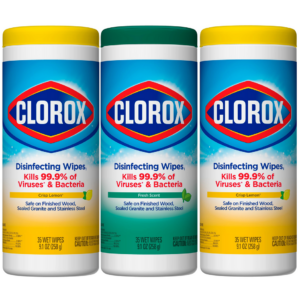 Clorox Disinfecting Wipes Value Pack, Bleach Free Cleaning Wipes
