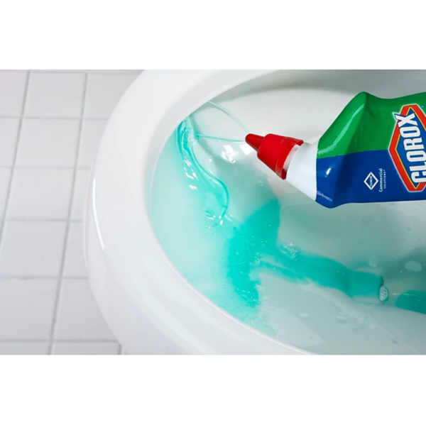 Clorox Toilet Bowl Cleaner with Bleach, Fresh Scent - 24 Ounces, 12 Bottles Case (00031)(3)