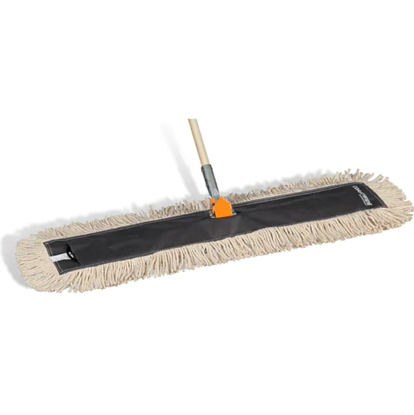 Coastwide Professional™ Economy Cut-End Dust Mop Head, Cotton, 36 x 5, White (CW56758)(2)