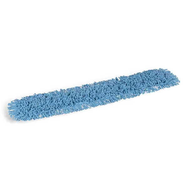 Coastwide Professional™ Looped-End Dust Mop Head, Cotton, 48 x 5, Blue (CW56761)(2)