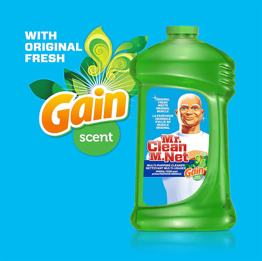 Mr. Clean Liquid Multipurpose Cleaner, Gain Scent