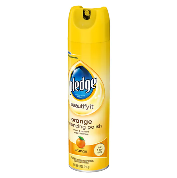 Pledge Beautify Furniture Polish, Orange, 9.7 Oz. (697834)(2)