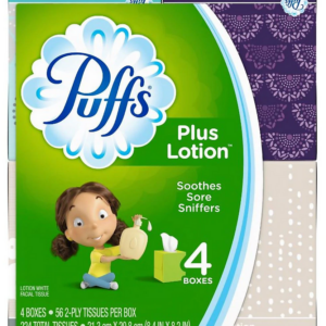 Puffs Plus Lotion Facial Tissues