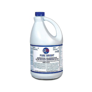 Pure Bright Germicidal Ultra Bleach Cleaner Disinfectant, 128 Oz., 3/Carton (KIK BLEACH3)