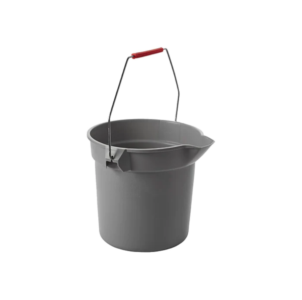 Rubbermaid Brute Bucket, 10 Qt., Gray (FG296300GRAY)(2)