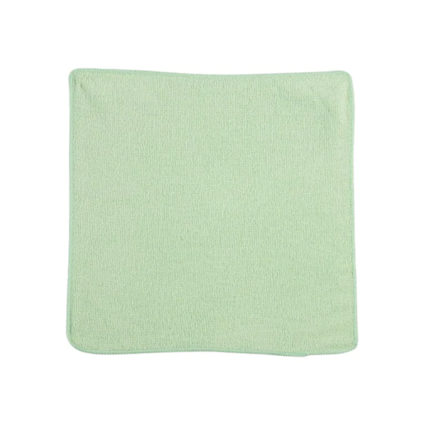 Rubbermaid Light Commercial Microfiber Rags, Green, 24 Pack (1820578)
