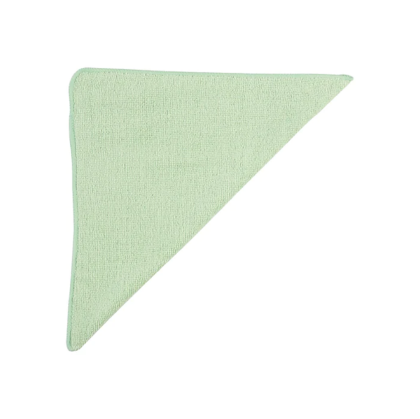 Rubbermaid Light Commercial Microfiber Rags, Green, 24 Pack (1820578)(2)