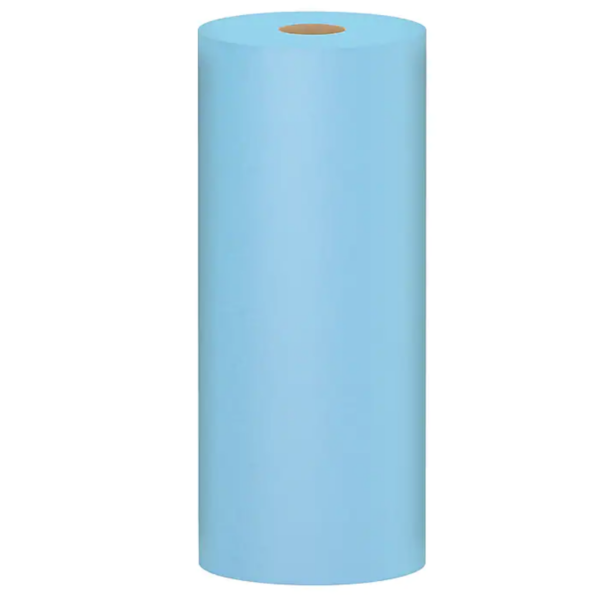 Scott Shop Original Paper Wipers, Blue, 55 sheets Roll, 12 Rolls Carton (75147)(2)