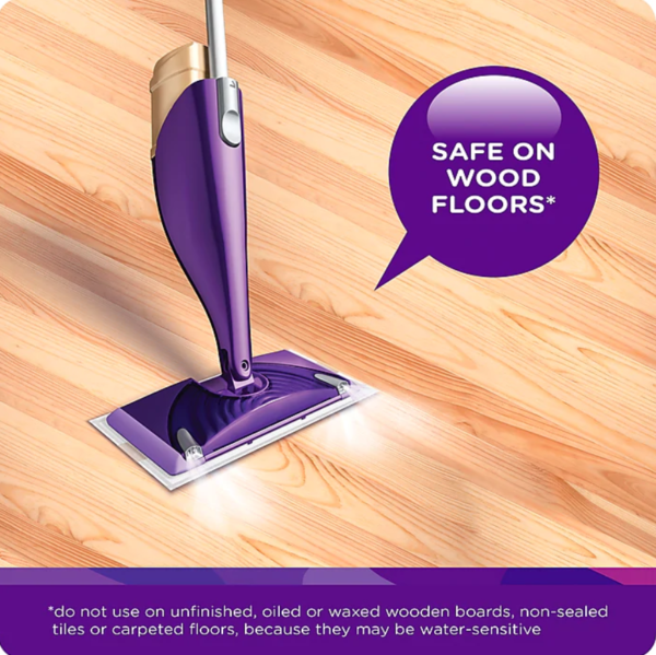 Swiffer WetJet Multi-Purpose Floor and Hardwood Liquid Cleaner Solution Refill, Gain Scent - Image 5