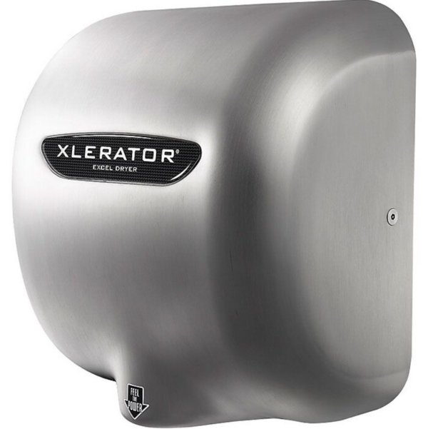 XLERATOR® XL-SBV 208-277V Hand Dryer with Noise Reduction Nozzle, Brushed Stainless Steel Cover(2)
